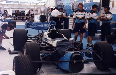 Greg Moore's car in the Paddock