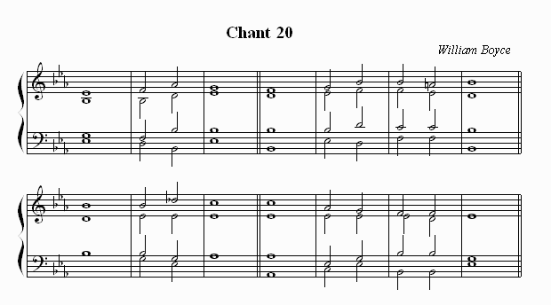 Music Time standard notation