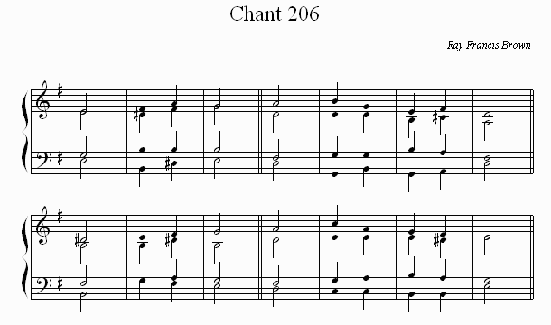 Music Time standard notation