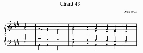 Music Time standard notation