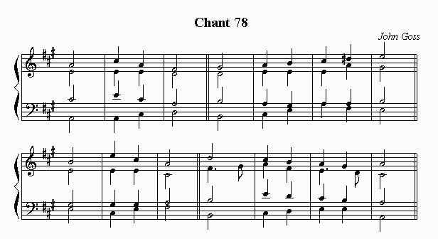 Music Time standard notation