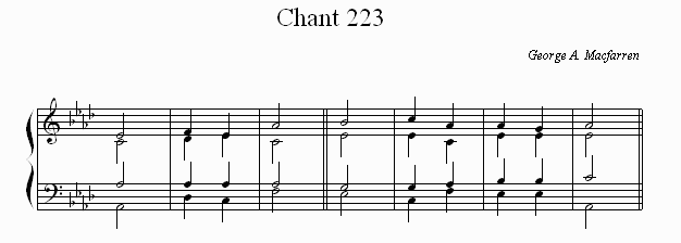 Music Time standard notation