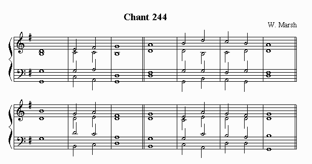 Music Time standard notation