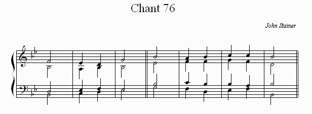 Music Time standard notation