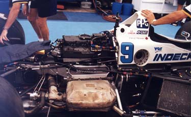 Greg Moore's Mercedes-Benz Engine