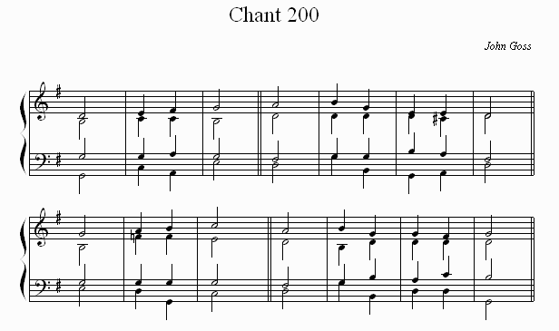 Music Time standard notation