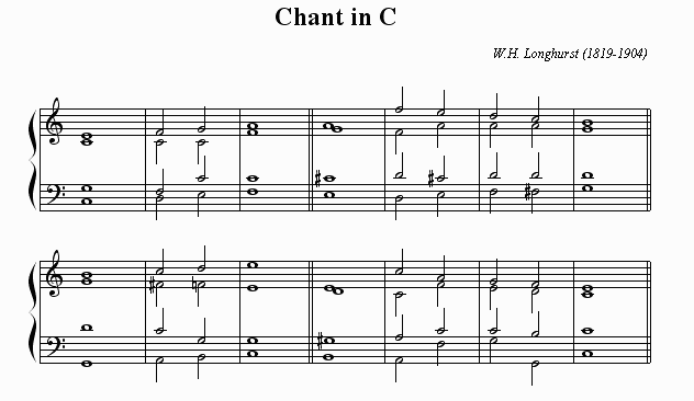 Music Time standard notation